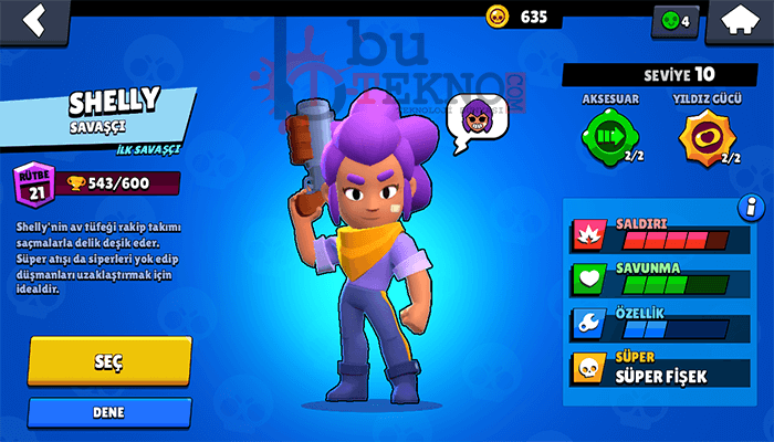 Brawl Stars Shelly